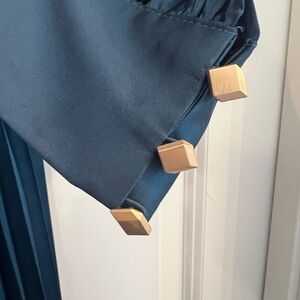 Mac Duggal floor length gown - long sleeve